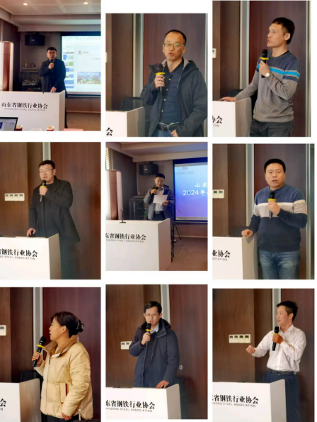 山东省钢铁行业协会成功召开2024年炼铁专业委员会工作年会(图6)